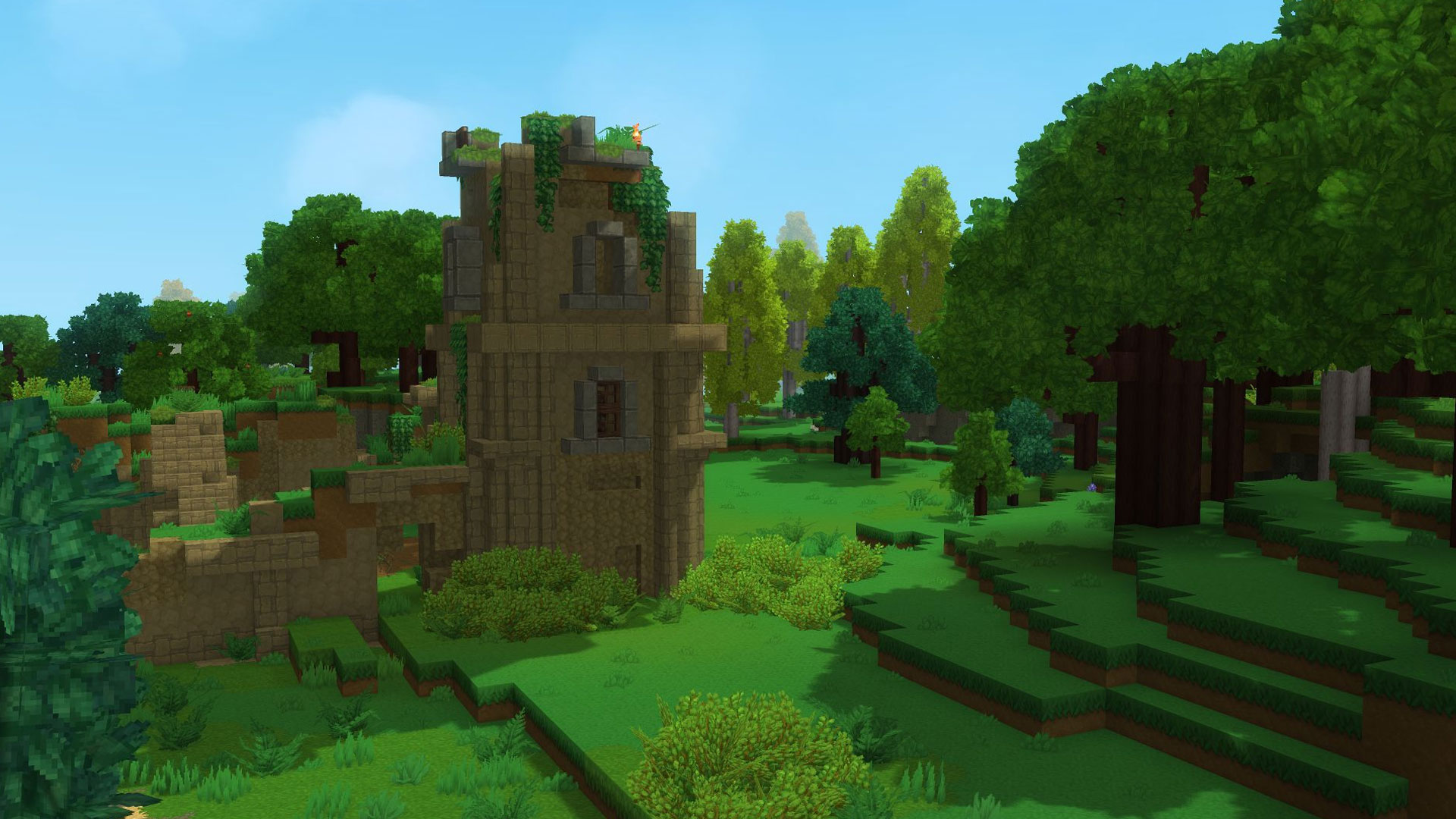 Hytale generated landscape