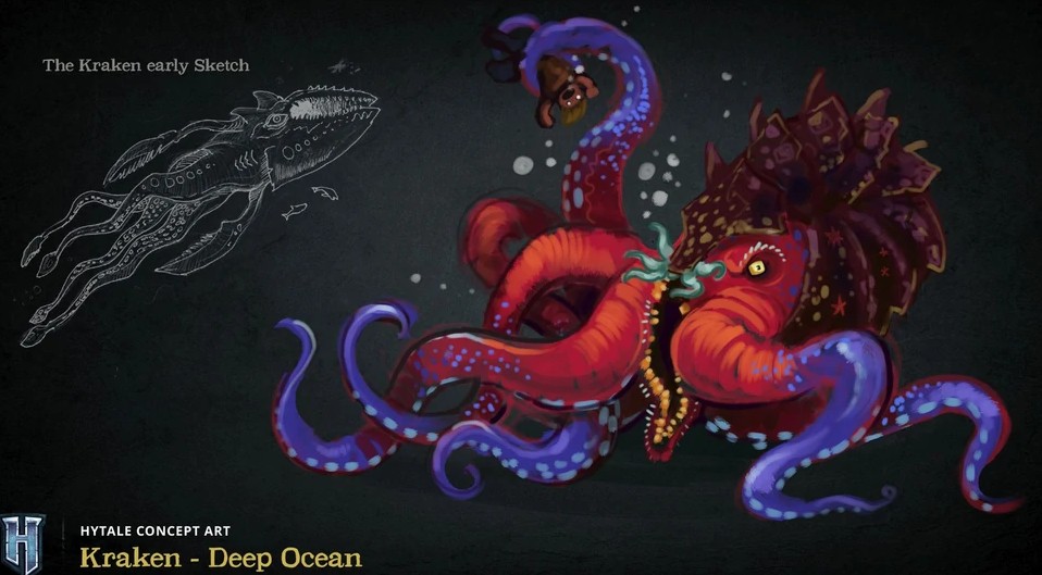 Hytale Deep Ocean Kraken
