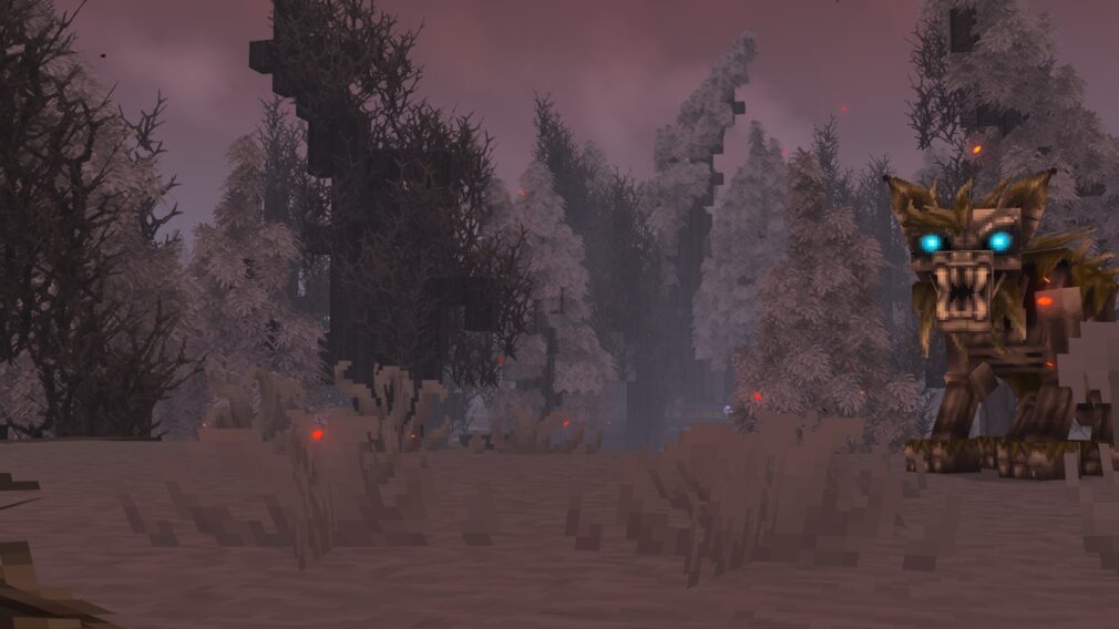 Hytale Ghost wolf forest